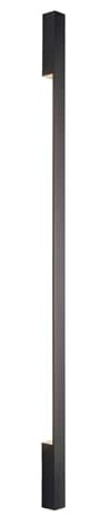 Arcchio LED Wandleuchte, Wandlampe Innen Ivano (Modern) in Schwarz aus Aluminium (2 flammig) - Wandstrahler Wandbeleuchtung Schlafzimmer/Wohnzimmer Flurleuchte