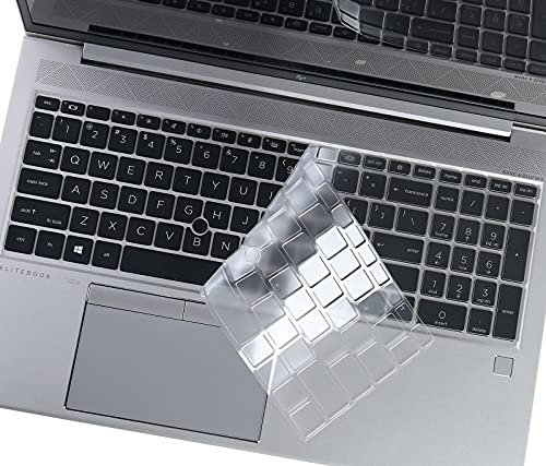 Cover ultra sottile per tastiera HP EliteBook 850 G7 15,6, HP EliteBook 855 G7 da 15,6, HP EliteBook 855 G7 15,6, protezione per tastiera HP EliteBook 15,6, TPU