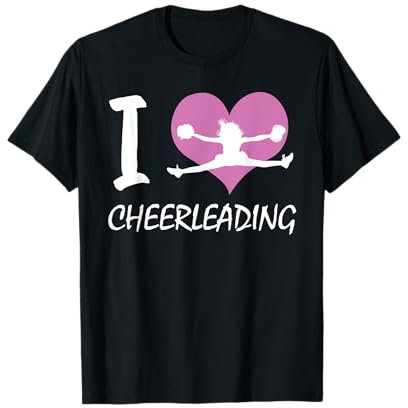 I love cheerleading süßes Cheerleader T-Shirt