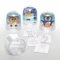Baker Ross FC266 Winter Freunde Schneekugel Bastelset - 4er Pack, Bastelset für Kinder, Basteln, Bemalen und Dekorieren für Kinder