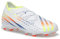 adidas Unisex Predator Edge Kids. 3 Fg J Sneaker, Ftwr White Solar Yellow Power Blue, 10 UK Child