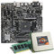 Mainboard Bundle | AMD Ryzen 5 4500 6x3600 MHz, ASUS Prime A520M-A II/CSM, 8 GB DDR4-RAM, 1x M.2 Port, 4X SATA 6Gb/s, USB 3.2 Gen1 | Tuning Kit | CSL PC Aufrüstkit