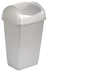 Tontarelli Poubelle Swing 9L Argent