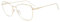 Escada Damen Vesc62 Sonnenbrille, Glänzend/Roségold, 70