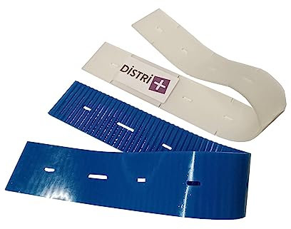 Distri+ - Kit raclette polyuréthane compatible pour autolaveuse GHIBLI ROLLY - Alternative pour référence d'origine Ghinli 9