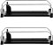 2Pcs Drink Organizer for Fridge, Soda Can Dispenser with Automatic Pusher Glide, Refrigerator Bottle Organizer Beverage Storage Holder for Refrigerator Pantry Vending Machine (3-4 Can)