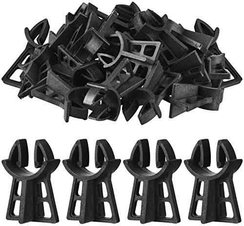 Hoolerry Bewehrungsstühle, Kunststoff, robust, passend für Stangengrößen 3–5, Betonständer, robust, solide Konstruktion, rostfrei, 100 Stück