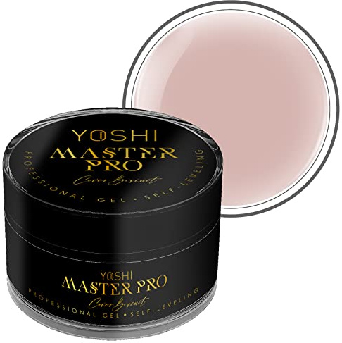 Yoshi Jelly Gel Nägel 50 ml - Hartes Maniküre UV Gel - Professionell Gelnägel - Builder Gel für Nägel - Builder Gel für Nagelverlängerungen - Gel für Gelnägel UV und LED - Hellbeige