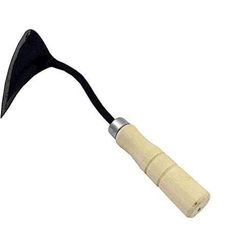 Handpflug Holz Kurze Griff Hacke Koreanischen Stil Traditionelle Garten Bagger Werkzeug Für Bessere Sämling Garten Y0J8 Werkzeuge Bagger