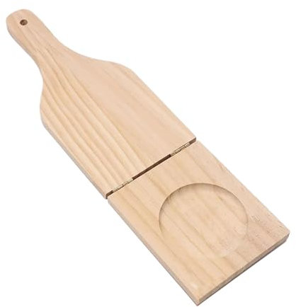 rockible Machacador de Patatas de Madera Tostonera triturador de plátano Utensilios de Cocina Herramienta de Prensa de plátanos