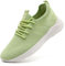 LANGFEUU Damen Turnschuhe Sneaker Schuhe Damen Sportschuhe Laufschuhe Tennisschuhe Outdoor Running Damen Walkingschuhe Straßenlaufschuhe rutschfest Atmungsaktiv Leichtgewichts Fruchtgrün 39