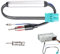 Getyjoe Adaptateur Antenne Autoradio Adaptateur D'antenne Radio Antenne Amplificateur de Signal Double Fiche pour Véhicule Radio Stéréo Unité Récepteur