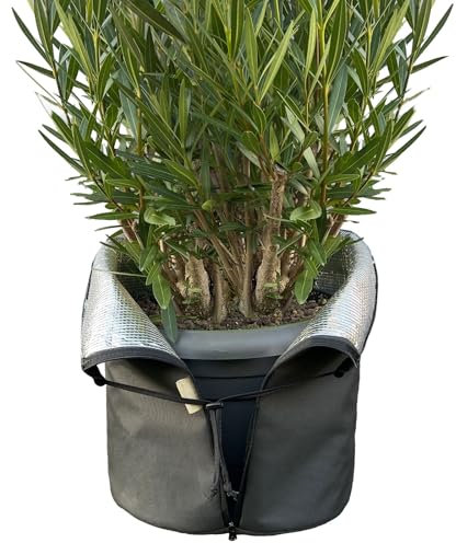 SILUK Frostbeständige Schutzhülle für Blumentöpfe, entworfen, um Pflanzen vor niedrigen Temperaturen und Frost zu schützen. (50 x 70)