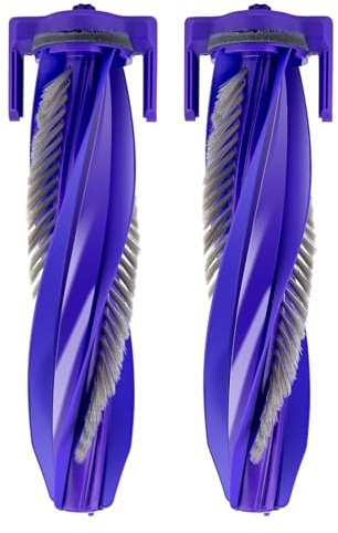 MIBUMIKI (2 Pieces) Replacement Brush Rollers Compatible for Narwal Freo X Ultra Robot Vacuum and Mop Combo, Replacement Parts Accessory Kit, 2 Brush Rollers