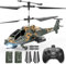 DEERC Hélicoptère télécommandé Enfants et Adultes, RC Hélicoptère 2,4 GHz, 2 Batteries, autonomie 26 Mins, lumières LED, Décollage en Un clic, Utilisation en intérieur, Jouet Enfants de 8 à 12 Ans