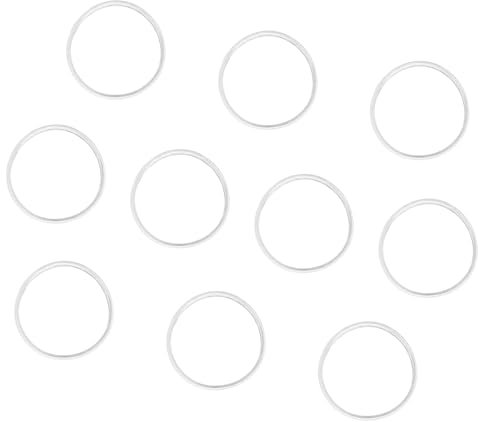 Lot de 10 joints de bouteille d'eau en silicone pour gobelets isothermes en acier
