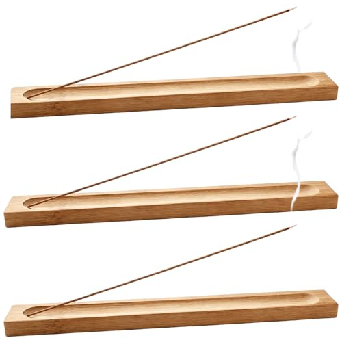 3 pezzi Portaincenso fatti a mano, raccoglicenere per bastoncini, per yoga e meditazione, per profumo aromatico in casa, ufficio o camera, decorativi e facili da pulire