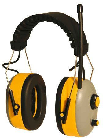 Kerbl EARMUFF Hearing Protection with FM Radio & EN 352 Compliance