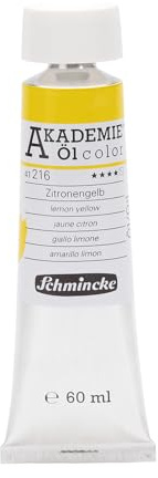 Schmincke AKADEMIE Öl color Zitronengelb, 41 216 011, 60 ml