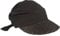 Seeberger Damen Sonnenhut Stroh-/Stoffcap, Einfarbig, Gr. one Size, Schwarz (schwarz 10)