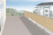 Floracord 12-75-50-01 Hochwertige Balkonumrandung aus Polyesterstoff 75 x 500 cm mit Zubehör montagefertig, sisal, Beige