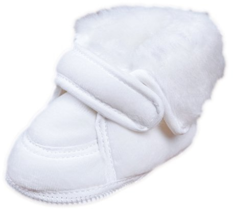 Babyschuhe Winterschuhe Krabbelschuhe Taufschuhe Nicki weiß Modell 015/75 (20(12-15 M.))