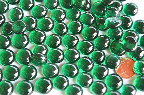 Bazare Masud e.K. 70 g. Deko Mosaiksteine Glasnuggets 10-12mm grün ca. 50 St.