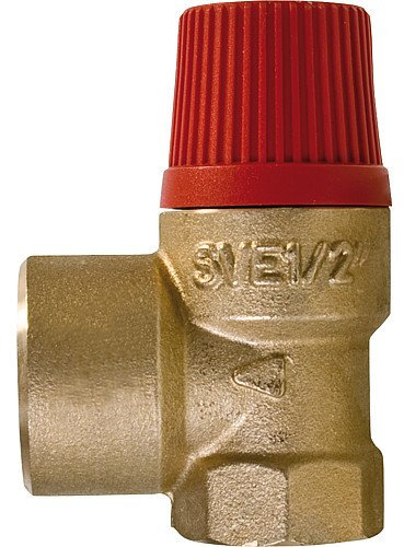 Caleffi Membran Sicherheitsventil Überdruckventil Heizung 1/2“ x 3/4“ - 3 bar