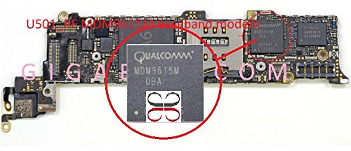 U501_RF MDM9615M Baseband módem ic chip para placa base iPhone 5