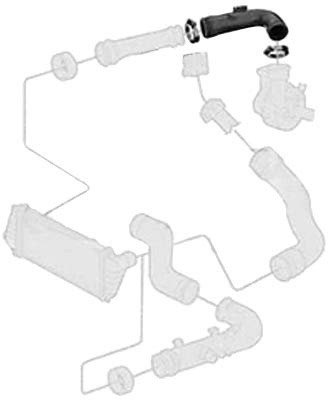 Borg & Beck BTH1412 Turbo Hose To Fit VAG LT MKII 2 5TDi 96-06