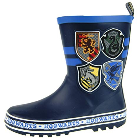 Harry Potter Boys Rubber Wellington Boots UK 8
