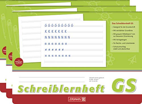 Brunnen Schreiblernheft (3, Lineatur GS)