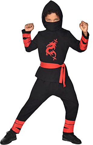 amscan Ninja Krieger Kostüm für Kinder