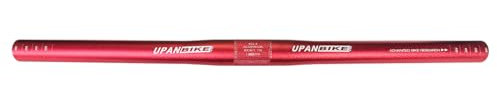 UPANBIKE Kinderfahrrad-Lenker, 25,4 mm, Länge 460 mm, kurze Fahrrad-Flachstange für Kinderfahrräder (rot)