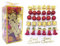 FeiliandaJJ 4-7cm 32Pcs Weihnachten Anhänger Christbaumschmuck Party Hochzeit Haus Dekoration Feiertags Geschenke (Rot)