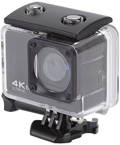 4K 24M HD Action-Kamera, 98FT/30M Wasserdichte Unterwasser-Sportkamera mit Eingebauter WiFi-Fernbedienung und HDMI-Schnittstelle, Tauch-Camcorder mit Festem EIS-Zubehör, Zum Radfahren, Schwimmen, Tauc