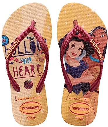 Havaianas Kids Slim Princess Mädchen FlipFlop Golden 25 EU