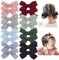 16 confezioni da 2'' di piccoli fermagli per capelli completamente foderati, mini accessori per bambini per capelli fini 8 coppie