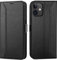 Verco Custodia a libro per iPhone 12 Mini, 5,4 pollici, per Apple iPhone 12 Mini, colore nero