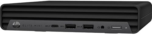HP Elite Mini 800 G9 Desktop Computer - Intel Core i7 13th Gen i7-13700T Hexadeca-Core (16 Cores) - 16GB DDR5 SDRAM RAM - 256GB M.2 PCI Express NVMe SSD - Mini PC