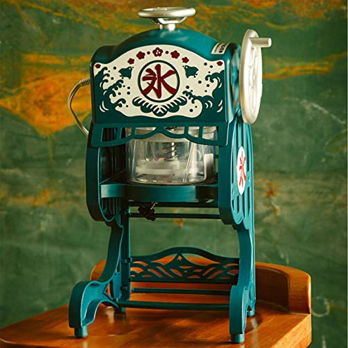 Lxwyq Manual Ice Crusher Snow Cone Maker, Portable Hand Crank Ice Crusher, 2 Ice Cups Included, Ideal for Cocktails, Mixed Drinks and Fast Cooling Summer Drinks