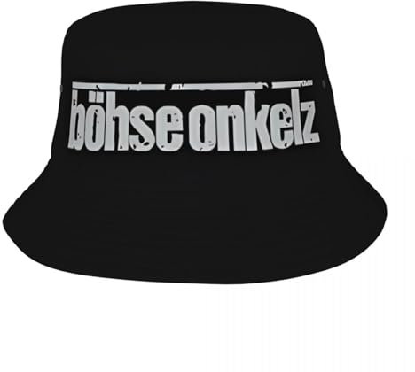 DYHVVD Unisex-Hut Sport Lässige Baseballmütze Bohse Onkelz Fischerhut mit Modelogo mit Persönlichkeit für Feiertage Unisex klassischer Druck Outdoor Classic Holiday Geschenke
