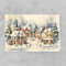 GreenLine Adventskalenderkarte | 5 Stück inkl. Briefumschlag | Adventskalenderkarten mit 24 Türchen | 100% baumfreies Zuckerrohrpapier | 17 x 11,5cm | Skorpion Weihnachtskarten