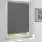 Sekey Verdunklungsrollo ohne Bohren Klemmfix Doppelseitig gleichfarbig Freihängendes Seitenzugrollo effektiver Sonnenschutz und Sichtschutz Rollo Verdunkelung 75x130cm Dunkelgrau