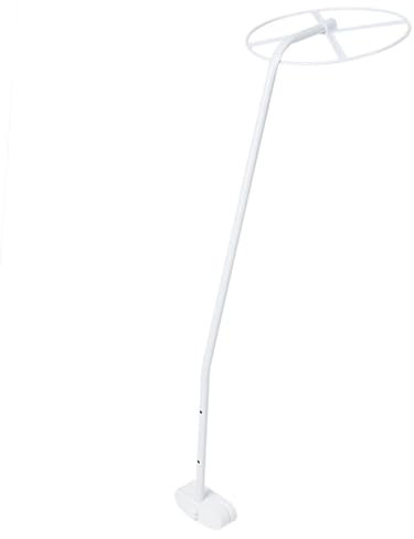 Moskitonetz-Ständer-Halter-Set, Verstellbares Betthimmel-Gestell, Zubehör, Weiß