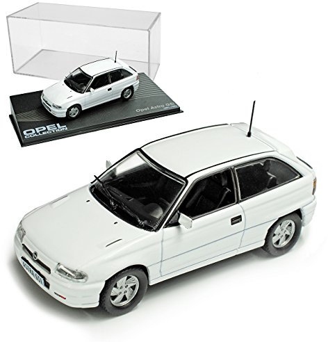 Ixo Opel Astra A GSI 1991-1996 Weiss 3 Türer Nr 61 1/43 Modell Auto