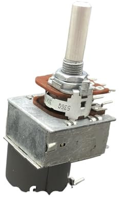 S2IZ5O 16 Double Potentiometer with Motor 30k B30K tap 8 Foot Handle Length 25MMF Switch 25MM B30KBX2 30KBX2(5pcs)