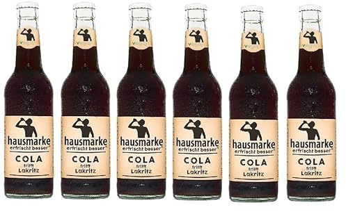 6 Flaschen Hausmarke Cola trifft Lakritz a 0,33 L inkl. MEHRWEGPFAND + Space Keks gratis a 45 g von Onlineshop Bormann