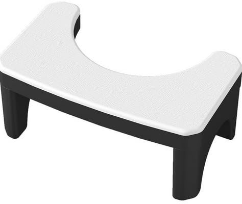 Zuxbolf Toilettenhocker Klappbar WC Hocker für Erwachsene&Kinder Abnehmbarer Klo Hocker mit 200kg Tragkraft Klohocker Rutschfester Kackhocker gegen Verstopfung Toilet Stool für Familie