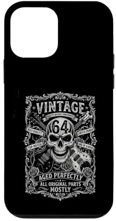 Hülle für iPhone 12 mini 64. Geburtstag Vintage 64 Jahre alt für Männer Frauen